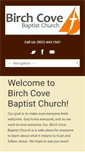 Mobile Screenshot of birchcovechurch.com